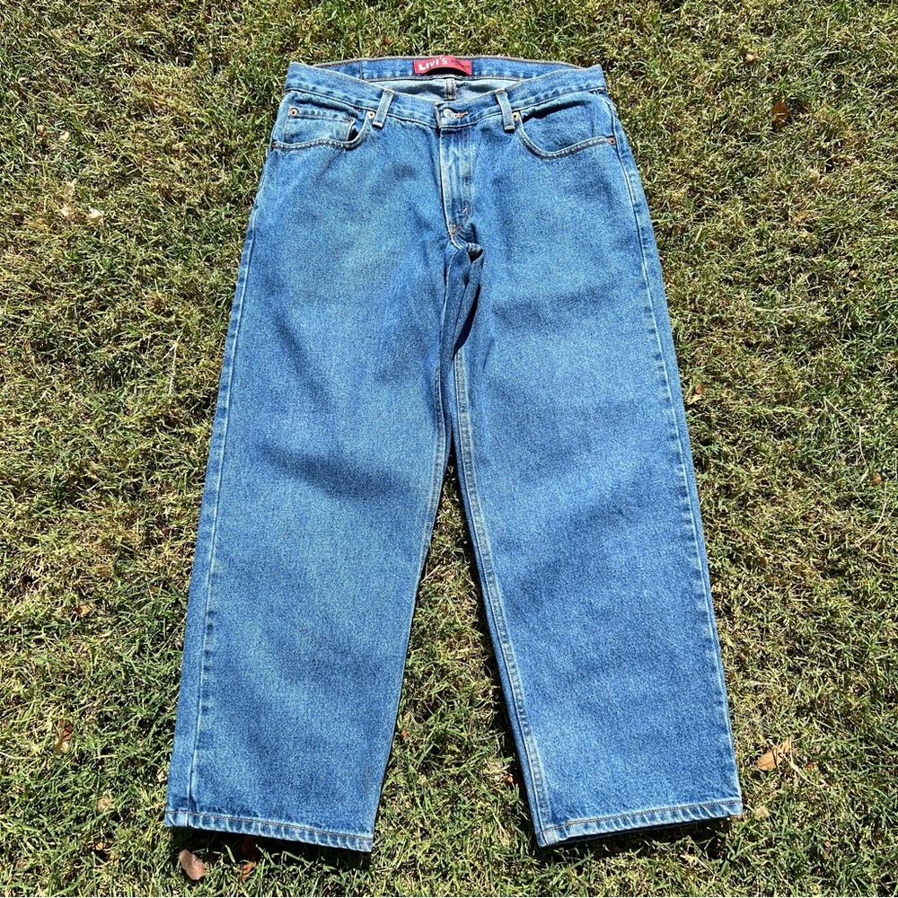 Mens Y2k Levi’s Relaxed Blue Denim Jeans